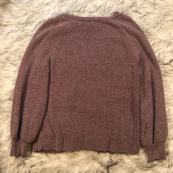 Ava & Viv Light Purple Soft Long Sleeve Sweater - Picture 8 of 9